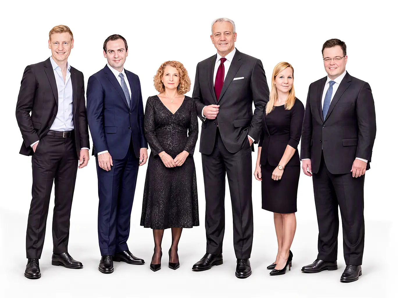 Group photograph of the Notare im Donauzentrum notaries and partners